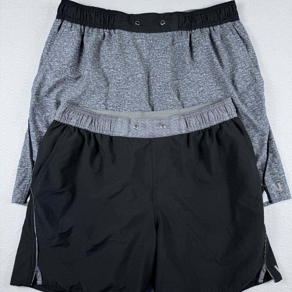 Lot of 2 Vuori Trail Short Men M 6"/7" Lined Performance Training Running